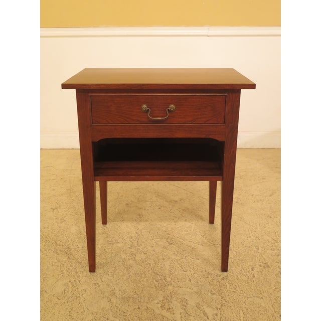 Nichols & Stone by Stickley Cherry NightstandsA Pair Chairish