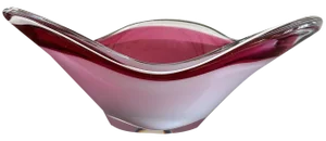 Mid-Century Modern SCoquille Bowl by Paul Kedelv Flygsfors for Flyg, 1965