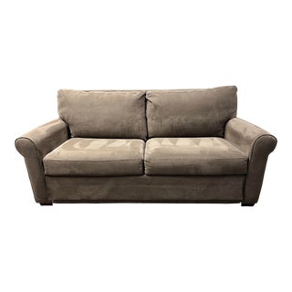 American Leather Au Orid Sleeper Sofa in Cappuccino For Sale