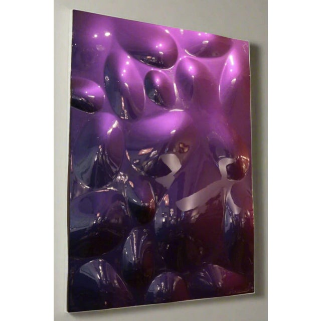 Modern Wall Object by Artist Willi Siber For Sale - Image 3 of 6
