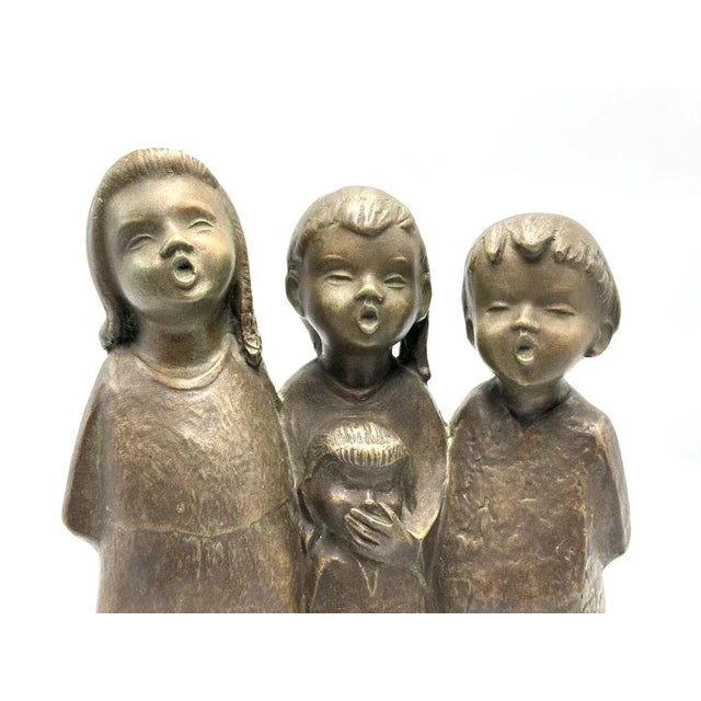 1970s Vintage Handmade Achatit Sculpture in Stoneware, 1970s For Sale - Image 5 of 8