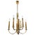 Italian, 1930s Fascist Period Art Deco Chandelier For Sale - Image 10 of 10