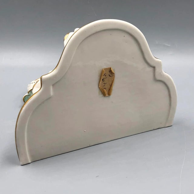 Rococo Hand-Painted Porcelain Wall Consoles from Kämmer, Dresden, Set of 3 For Sale - Image 13 of 18