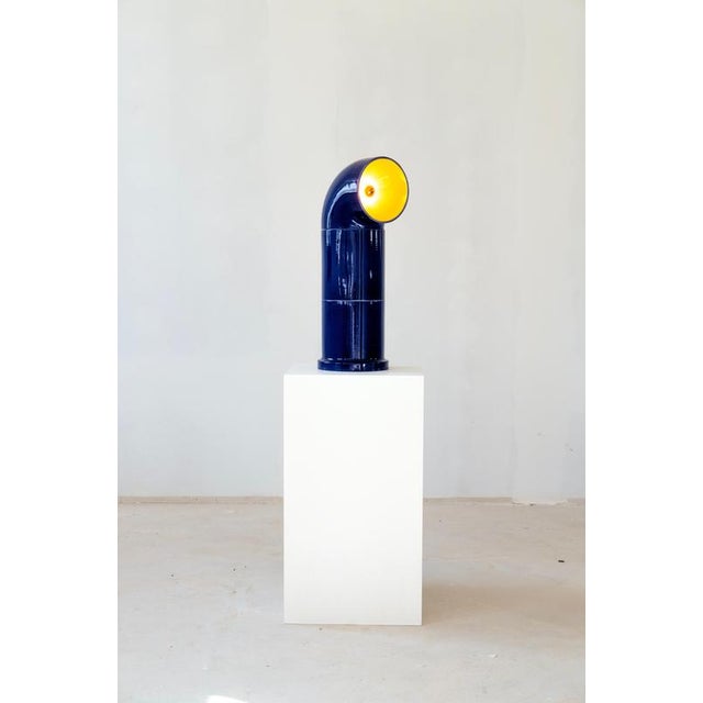 Brown Fat Op Medium Standing Lamp by Pani Jurek For Sale - Image 8 of 18