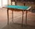 19th Century French Louis XV Walnut Marquetry Folding Game Table With Felt For Sale - Image 11 of 12
