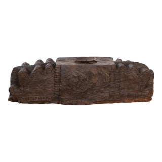 19th Century Haveli Architectural Candle Stand For Sale