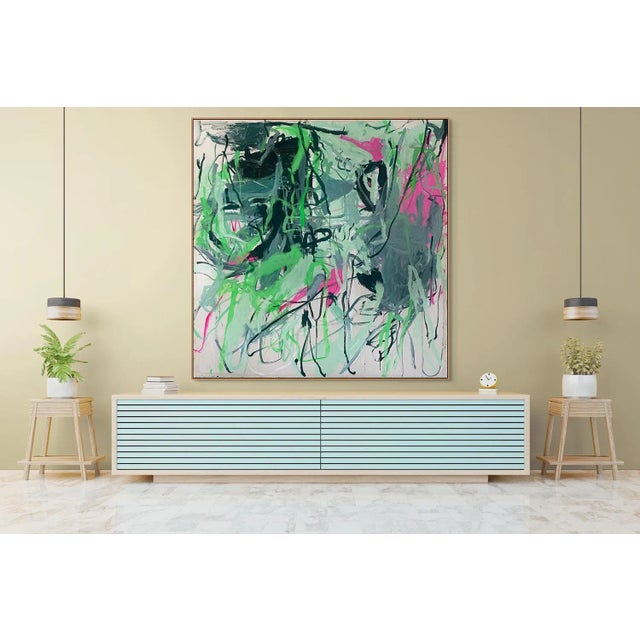 Acrylic on canvas Edition: Unique, Unframed. "This work will be shipped rolled in a tube. Poynder's method emphasizes...