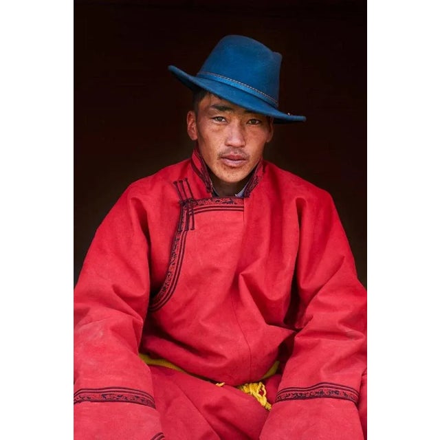 Tuul & Bruno Morandi, Mongolia, Young Man Nomad, Photographic Paper, in Flawless conditions. Designed from 2000 This piece...