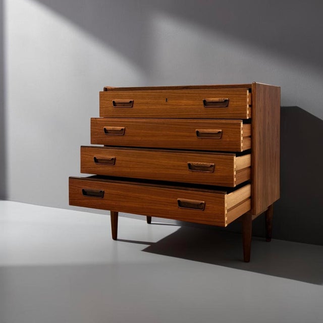 Mid-Century Modern Chest of Drawers by Gunnar Tibergaard for Brdr. Larsen, 1960s For Sale - Image 3 of 16
