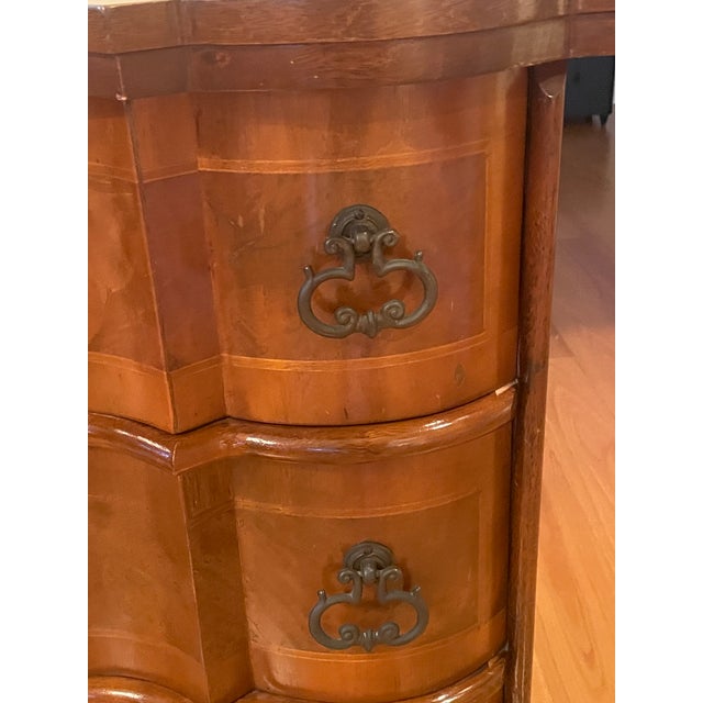 Traditional Traditional Burl Wood Beautifully Handcrafted 3 Drawer Chest For Sale - Image 3 of 8