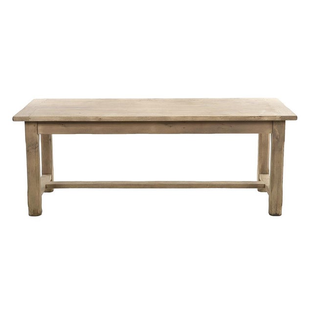 Brown Oak Farmhouse Table, 1800s For Sale - Image 8 of 8