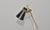 Black Vintage Sasso Lamp by Luigi Caccia Dominioni for Azucena, 1948 For Sale - Image 8 of 10