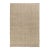 Basket Weave Natural/Bleach Jute Rug 2x3 For Sale - Image 4 of 4