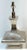 Late 20th Century Monumental Hand-Hammered Silver-Plated Modernist Table Lamps - a Pair For Sale - Image 13 of 18