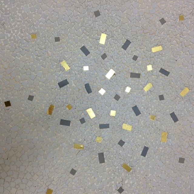 1950s Round Mosaic Coffee Table by Berthold Müller, 1950s For Sale - Image 5 of 18