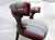 19th Century Carved Captain's Chair in Custom Upholstery For Sale - Image 11 of 16