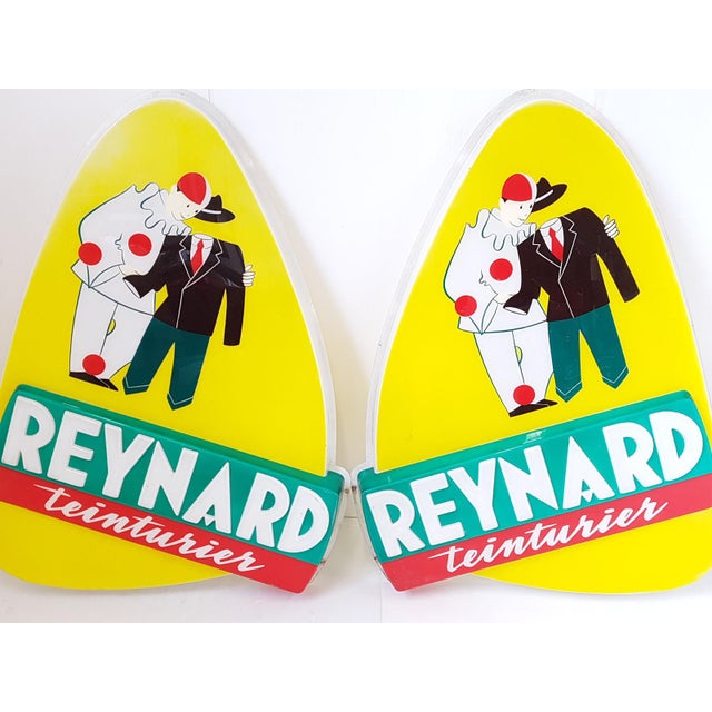Vintage Molded Plastic Sign by Reynard Dyer, 1950s For Sale - Image 9 of 9