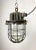 Gray Industrial Cast Iron Cage Pendant Light, 1960s For Sale - Image 4 of 14