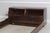 1980s Henredon Scene 1 Campaign Style Oak Queen Size Bed For Sale - Image 5 of 18