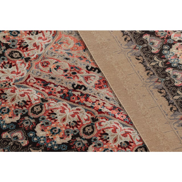 Rug & Kilim’s Modern Rug With Polychromatic Floral Patterns “Moharramet” For Sale - Image 9 of 9