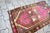 Vintage Mid Century Brown & Pink Rug For Sale - Image 4 of 6
