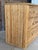 Vintage Restored Organic Modern Pencil Reed Rattan Arch Front Dresser For Sale - Image 9 of 12
