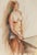 Carlo Ravagnan, Nude Woman, 1970s, Watercolor For Sale - Image 3 of 3