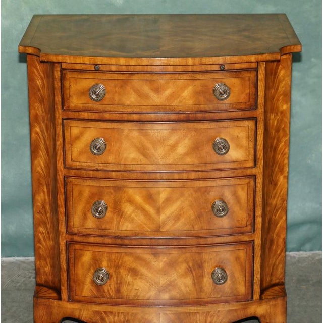 Flame Hardwood Ibthorpe Chest of Drawers by Stephen Church for Theodore Alexander For Sale - Image 9 of 18