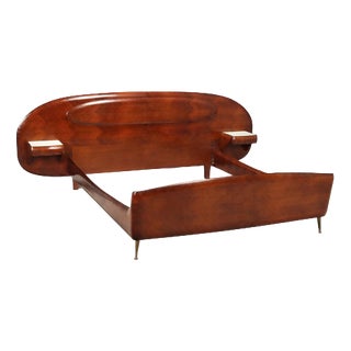 Vintage Double Bed, 1960s For Sale