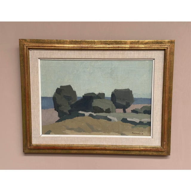 William Herbert Fleetwood, Landscape, 1951, Oil Painting on Canvas, Framed For Sale - Image 9 of 18