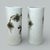 Rose Antique Pair Rose Medallion Chinese Porcelain Brush Wash Vases Arrtib. Liu Yucen For Sale - Image 8 of 12