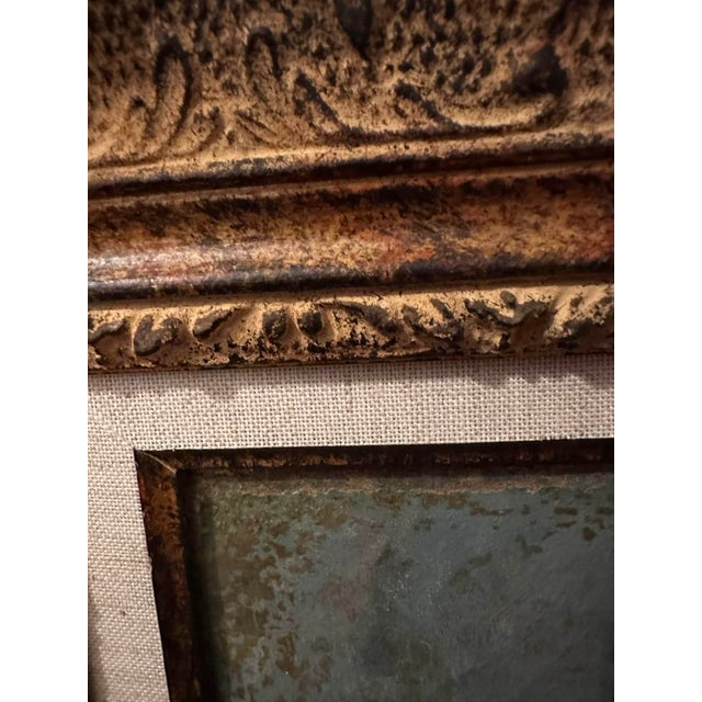 Textile Antique French School Still Life Oil Painting of Fruit & Flowers, Late 19th–Early 20th Century For Sale - Image 7 of 10