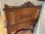 19th Century Antique French Writing Desk With Unusual Velvet Footrest For Sale - Image 11 of 17