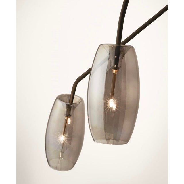 Designed by renowned Italian designer Massimo Castagna for Gallotti & Radice, the Diantha 6-Light Suspension Pendant is a...