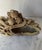 Vintage Chinese Hand-Carved Soapstone Brush Pot and Inkwell Featuring Intricate Openwork Foliage and Fruit Accents For Sale - Image 13 of 13