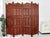 Brown Vintage Double-Sided Room Divider in Teak, 2000s For Sale - Image 8 of 16