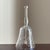 Glass Mid-20th Century Etched Crystal Dinner Bell For Sale - Image 7 of 7