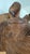 Large Hand Carved Wood Rhinoceros Head Wall Hanging For Sale In Miami - Image 6 of 8