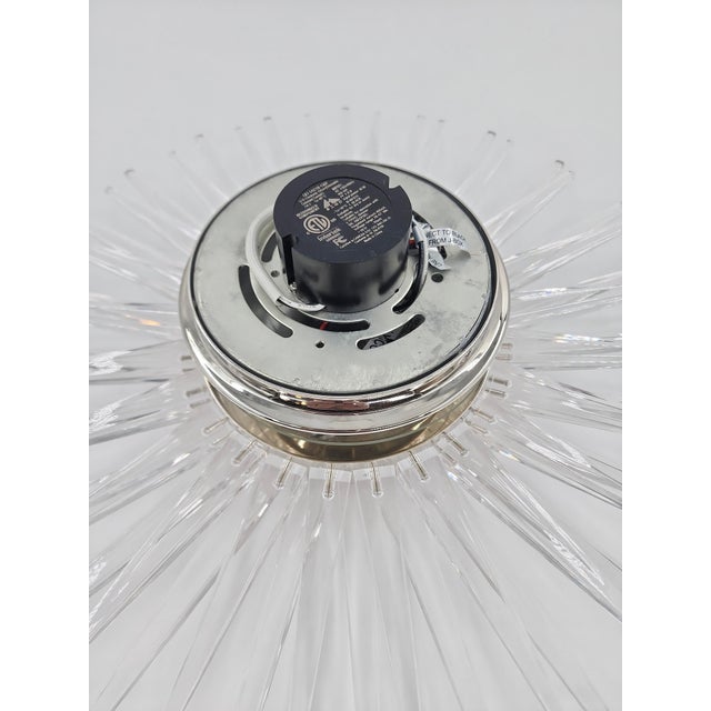Chapman & Myers Quincy Flush Mount Light Fixture 17.5” Diam by Chapman Myers for Visual Comfort For Sale - Image 4 of 8