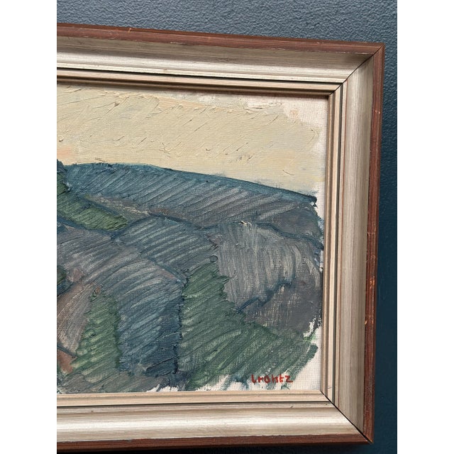 Bengt Crantz, Swedish Landscape, 20th Century, Oil on Canvas For Sale - Image 15 of 16