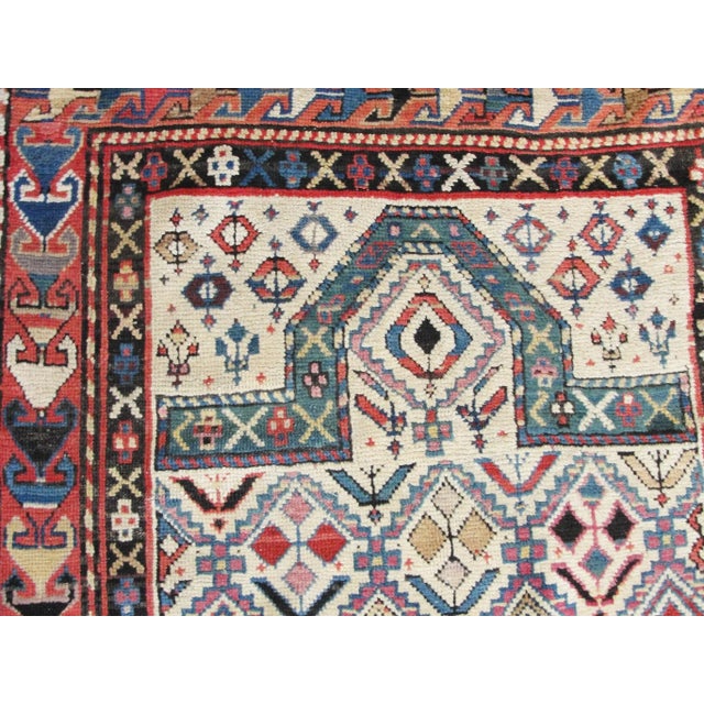 Antique Shirvan/Caucasian Rug For Sale In Chicago - Image 6 of 8