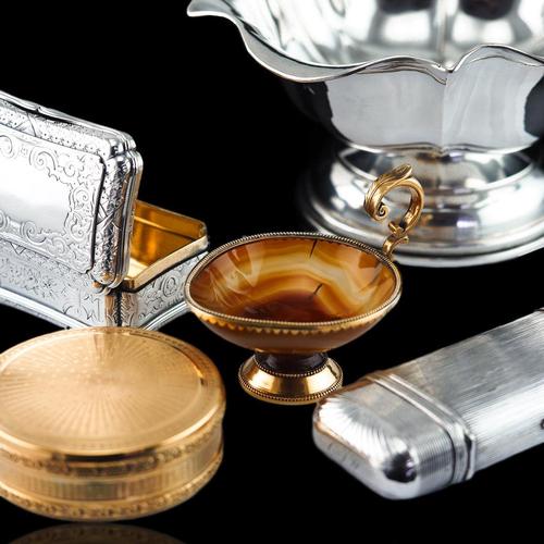 Antique French Silver Gilt Mounted Agate Cup, 1800s For Sale - Image 17 of 18