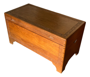 Camphor Wood Blanket Chest, 1950