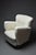 Discover this rare 1940s Danish wingback armchair, masterfully restored to its former glory while embracing the timeless...