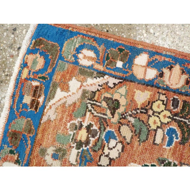 Mid 20th Century Vintage Persian Malayer Rug – Size: 2' 1" X 3' 5" For Sale - Image 5 of 8