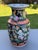 Offering for sale this gorgeous Chinese ceramic vase with the following fine features: - Main color is black (famille...