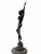 Art Deco Vintage Bronze "Crest of the Wave" Nude Female Sculpture After Harriet Frishmuth For Sale - Image 3 of 9