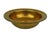 Vintage Scandia Present solid brass decorative bowl with a texted finish.