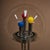 Vintage Italian Space Age Floor Lamp in Chrome and Glass, 1970s For Sale - Image 11 of 17