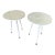 Mid-Century Tripod Leg Side Tables - a Pair For Sale